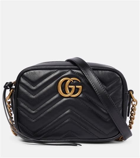 mini GG matelassé crossbody bag 